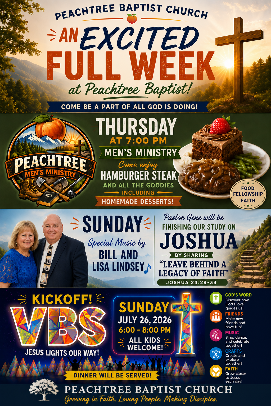 This week at Peachtree Baptist Church